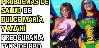 Problemas de salud de Dulce María y Anahí preocupan a fans de RBD.