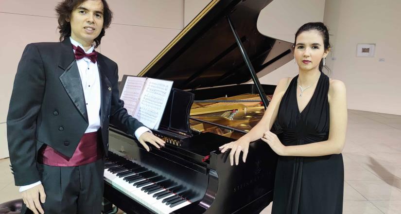 Velada mágica en CEARTE: Concierto de piano con Omar e Ivanna Gutiérrez
