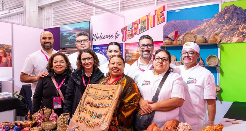 Destaca SECTURE riqueza cultural de BC en tianguis de pueblos mágicos 2023