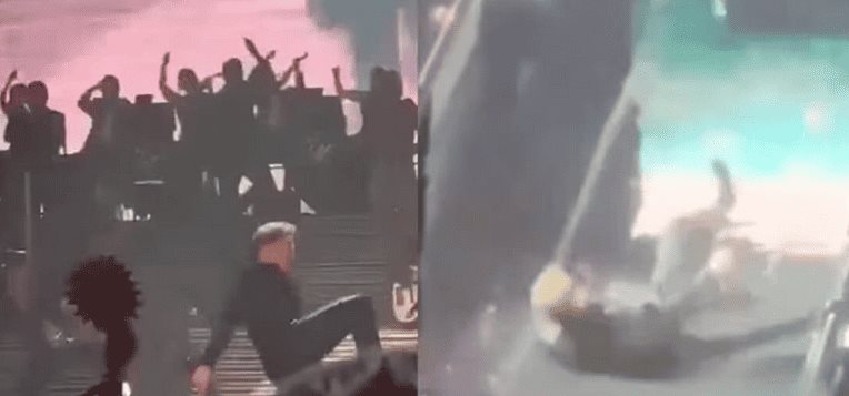 Y se cae el Sol de México en concierto siendo algo viral