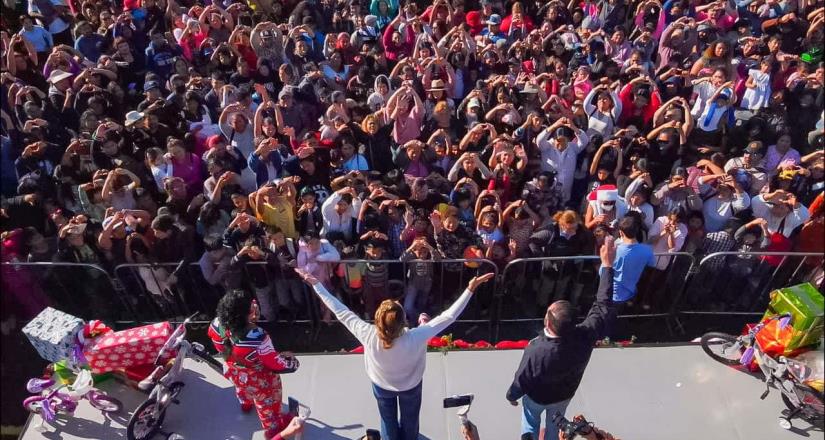 Posada navideña en Rosarito con Marina del Pilar