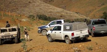 Registraron el hallazgo de restos humanos a unos metros de la carretera Tijuana-Tecate