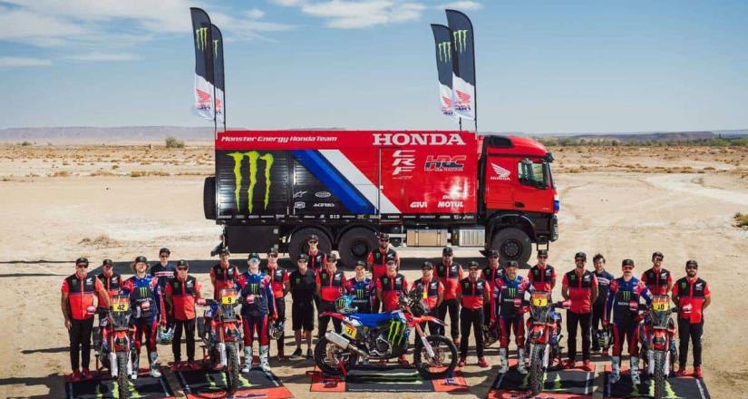 Talentosos pilotos Honda en el Rally Dakar 2024