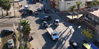 Persona es lesionada por arma de fuego en Playas de Tijuana en un sobre ruedas