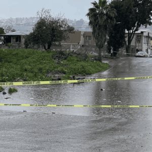 Sin incidentes mayores por las lluvias en Ensenada