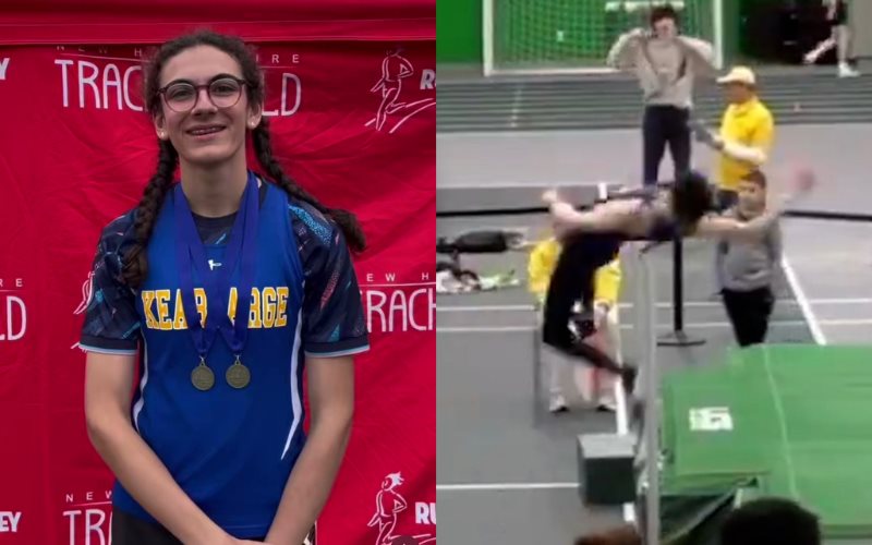 Atleta transgénero gana competencia femenina de salto en alto y desata polémica en Estados Unidos