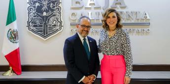 Recibe Marina del Pilar a cónsul de México en Los Ángeles