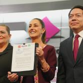 Marina del Pilar presente en el registro de Claudia Shienbaum como candidata presidencial