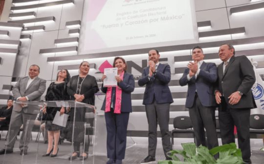 Xóchitl Gálvez formaliza registro como candidata a la Presidencia de la República ante el INE