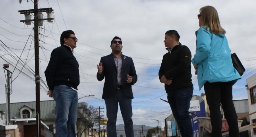 Registran 75% trabajos de rehabilitación vial en la avenida Obregón