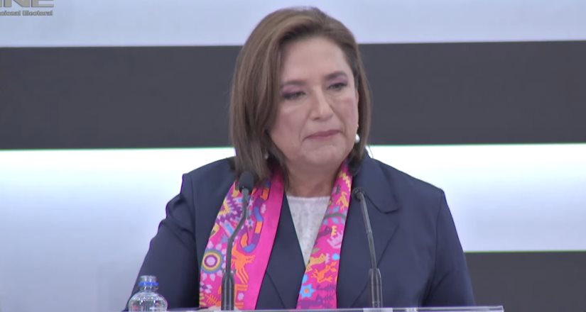 Xóchitl Gálvez se registra oficialmente como candidata a la presidencia de la república