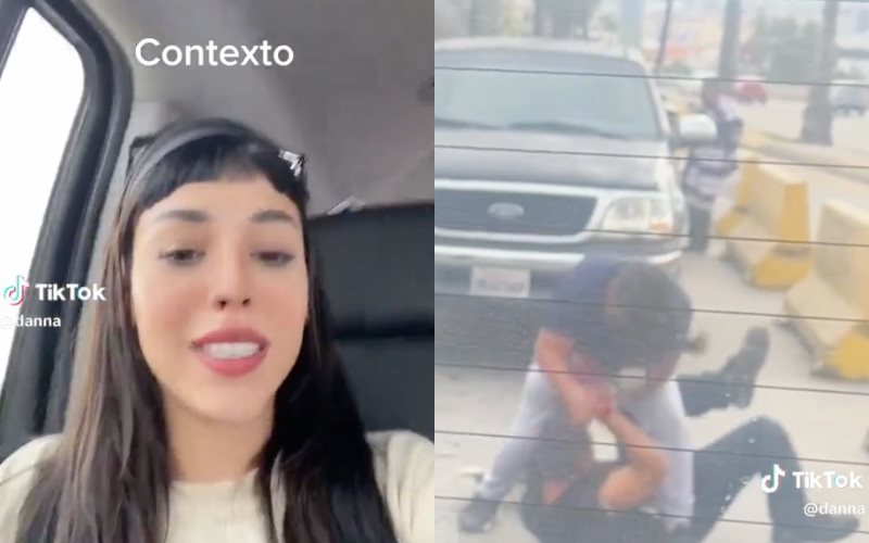 Danna Paola graba épica y brutal pelea en Tijuana