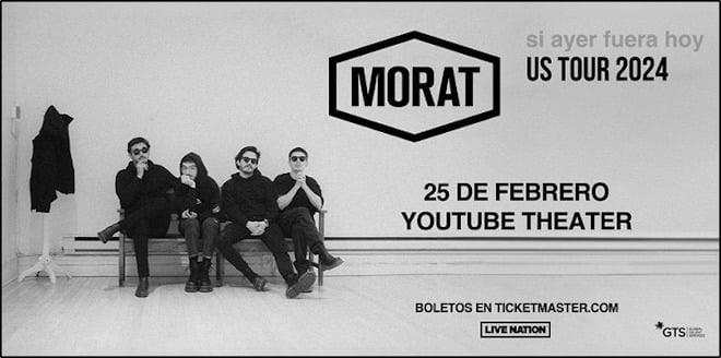 Morat concluirá su mayor gira en Estados Unidos esta semana con 3 espectáculos imperdibles en California