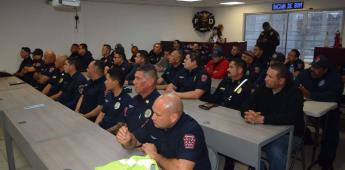 37 cadetes de bomberos inician certificación primera etapa