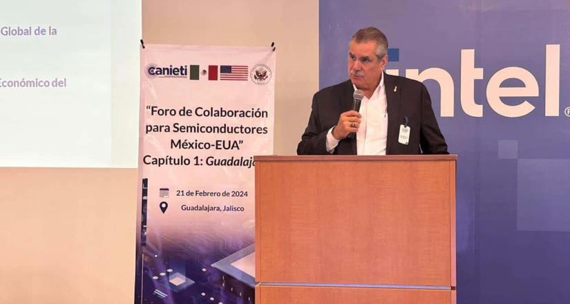 Presidente de Canieti Noroeste asegura que México pone bases firmes para el suministro de semiconductores