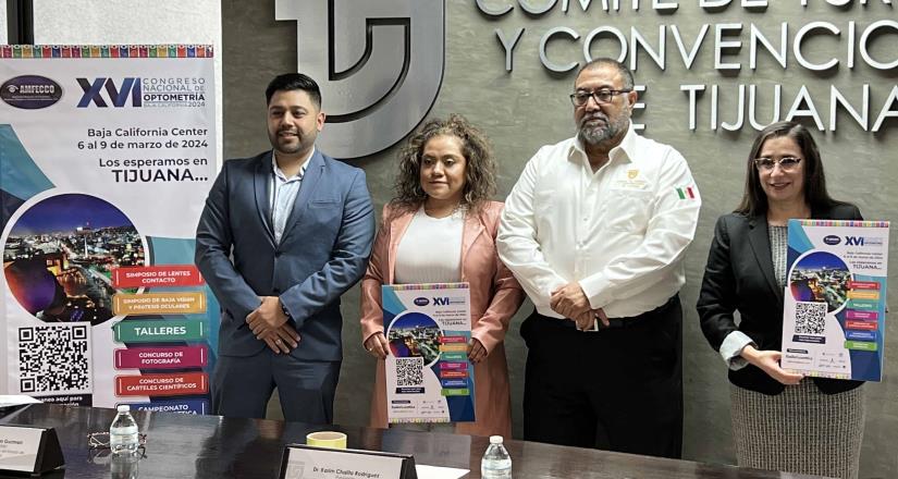 Tijuana será la sede por primera vez del  "XVI Congreso Nacional de Optometría 2024"