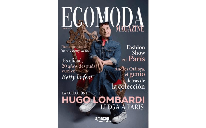 El diseñador de modas de Betty la fea, Hugo Lombardi, triunfó en Paris Fashion Week