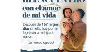 Dr. Carlos Alemán se reencuentra con su hija Victoria