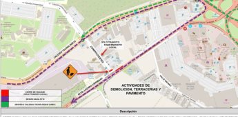 Avenida Constituyentes en Otay tendrá cierre parcial a partir del lunes 