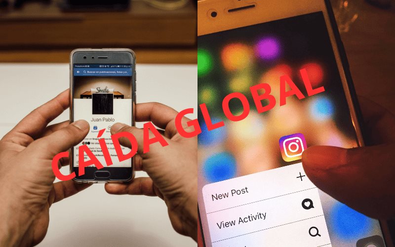 Facebook e Instagram caídos a nivel global
