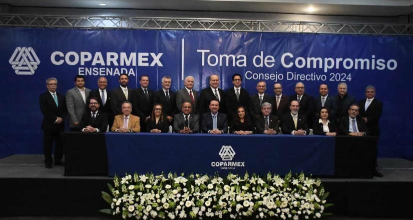 Carlos Ibarra reconoce aportación de la Coparmex al desarrollo económico de Ensenada