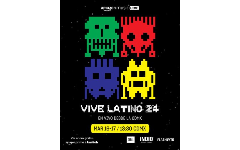 Conoce el Lineup en streaming del Vive Latino presentado por Amazon