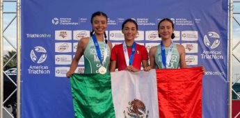 México gana tres medallas en Campeonato de las Américas de Triatlón Miami 2024
