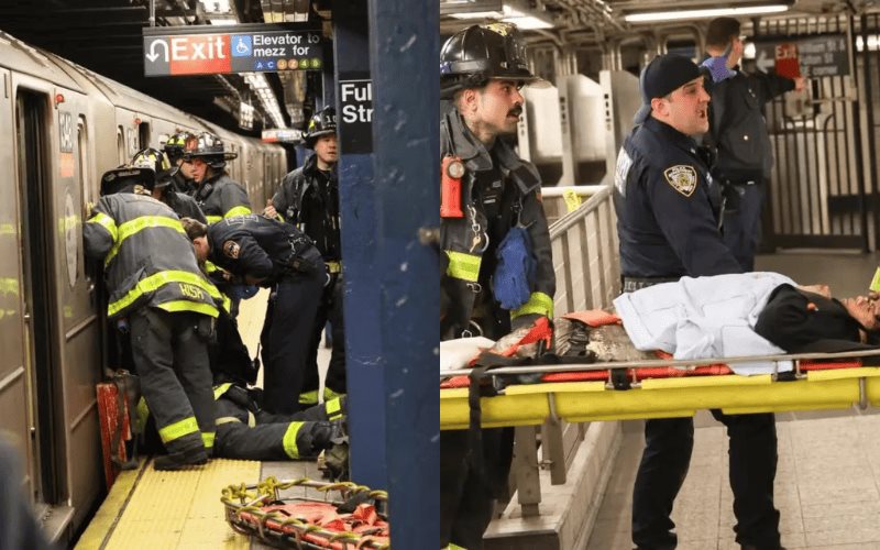 Mujer pierde ambos pies luego de que su novio la habría empujado tras discusión en metro de NY 