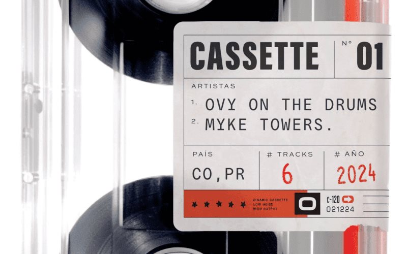 Ovy On The Drums trae a nostalgia con el nuevo álbum "Cassette 01" junto a Myke Towers