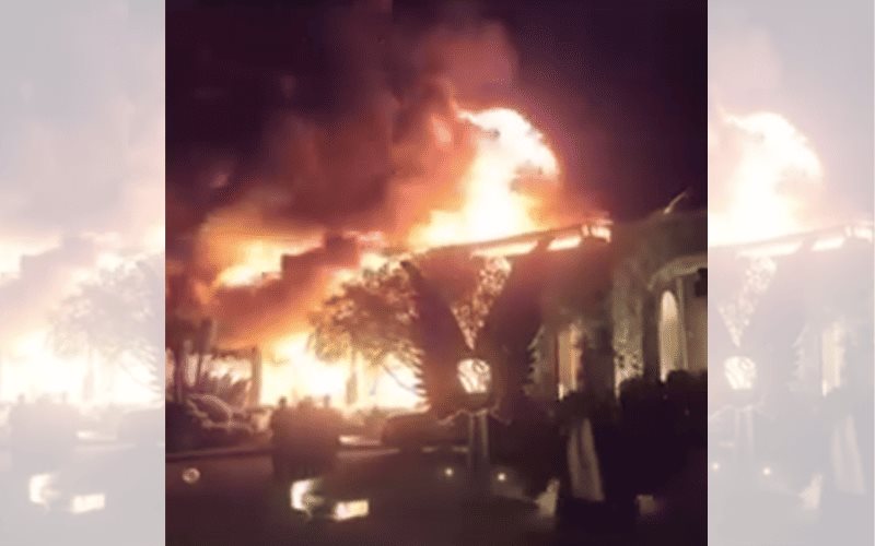 Salón de eventos en San Miguel de allende se incendia durante una boda