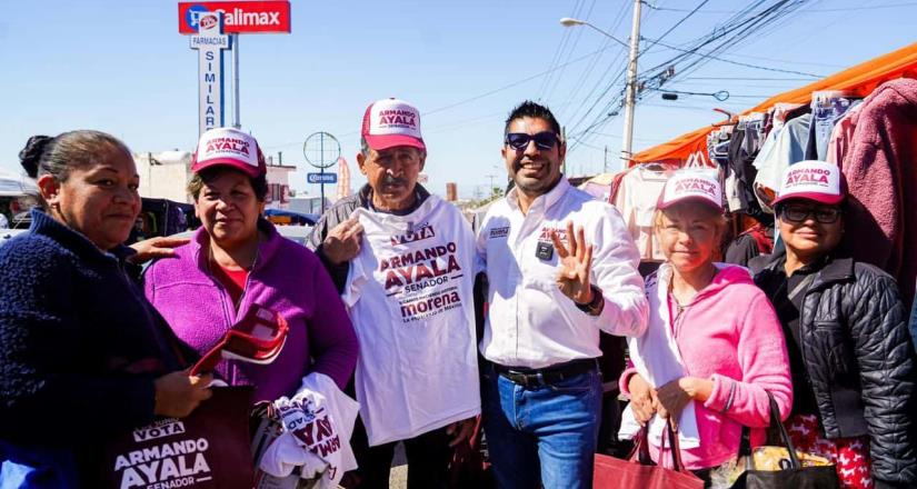 Armando Ayala declara que en Tijuana están convencidos de la 4T