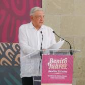 Marina del Pilar y AMLO reconocen el legado de Benito Juárez