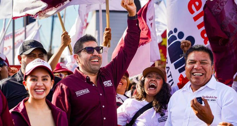 En Morena vamos por el fortalecimiento de la educación: Armando Ayala