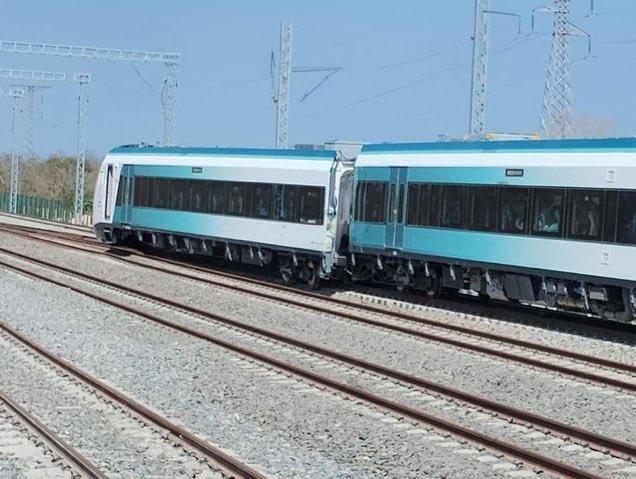 Tren Maya se descarrila en Yucatán, de momento no hay lesionados