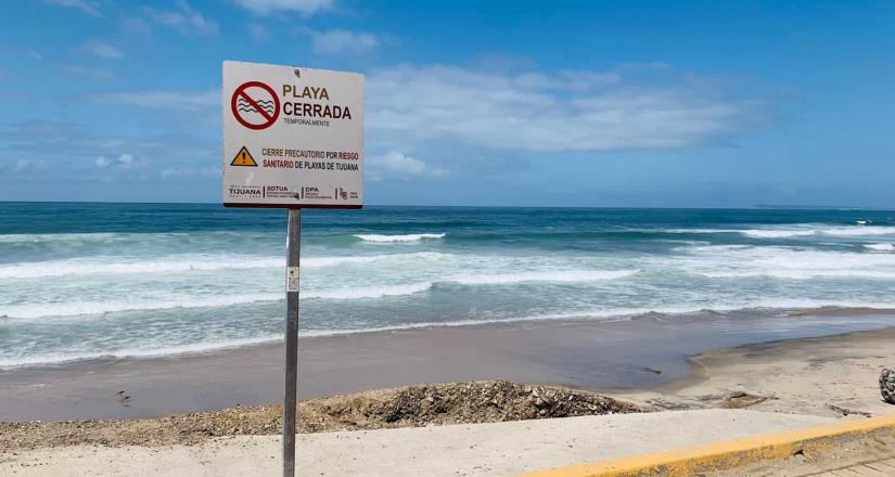 Ayuntamiento de Tijuana anuncia cierre precautorio de Playas