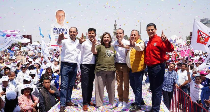 Mensaje de Xóchitl Gálvez, candidata a la Presidencia de la República, en el arranque de campaña de Eduardo Rivera