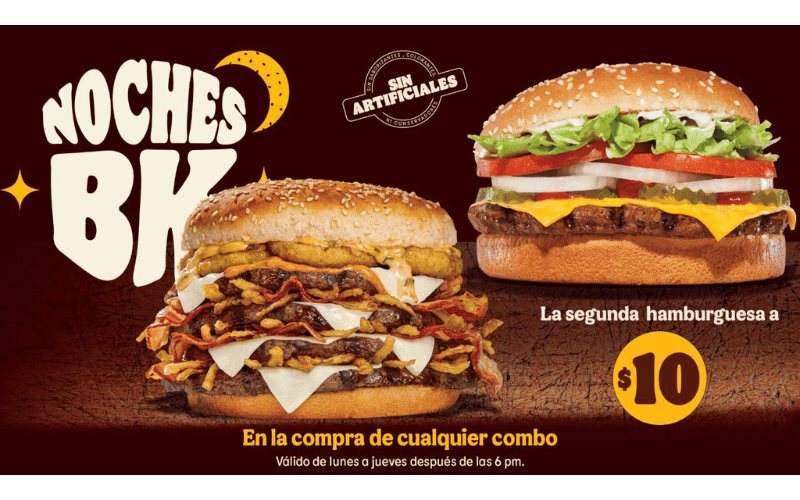 Hamburguesas Burger King a 10 pesos: ¿Cuándo aplica la promoción?