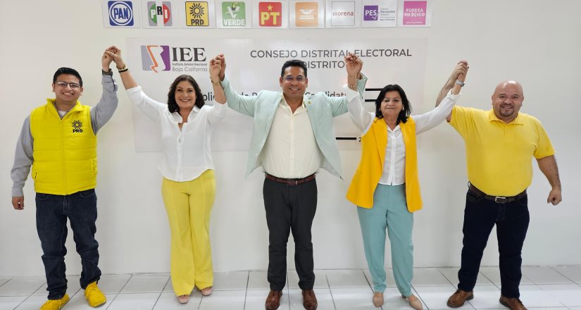 PRD continúa con registro de pre candidatos a diputados locales por Baja California