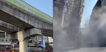 Taiwan sufre terremoto de magnitud 7.4