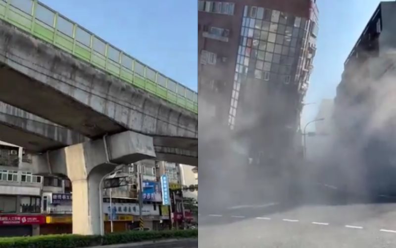 Taiwan sufre terremoto de magnitud 7.4