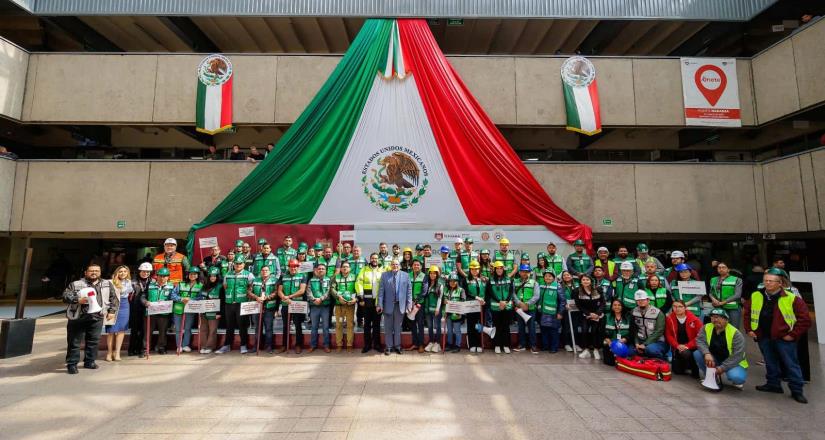 Ayuntamiento de Tijuana logra tiempo récord en simulacro estatal de sismo