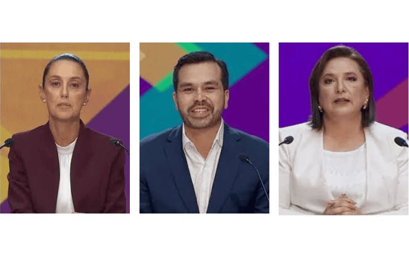 Así se vivió el primer debate presidencial 2024