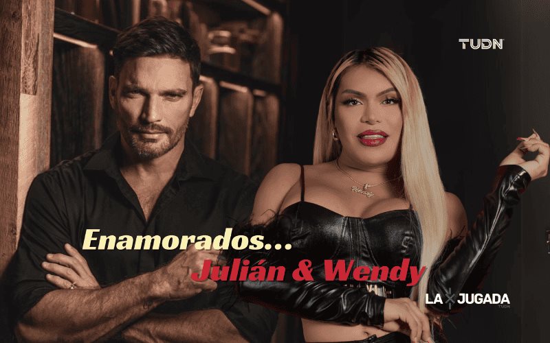 Enamorados... Wendy Guevara y Julián Gil protagonizan telenovela en París