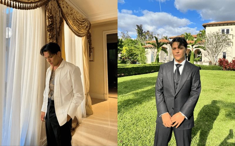 Christian Nodal reaparece sin tatuajes en el rostro; lo comparan con Johnny Depp