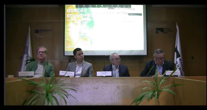 Presentación del libro Border Economies. Cities Bridging the U.S. – Mexico Divide