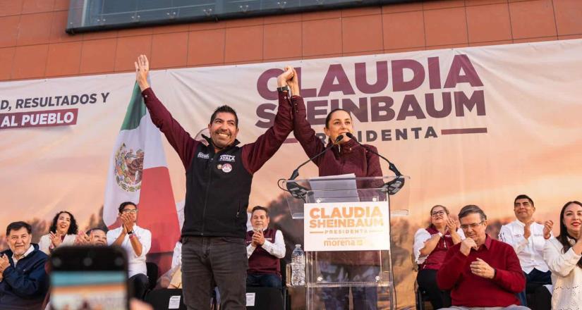 Armando Ayala destaca propuestas de Claudia Sheinbaum para BC