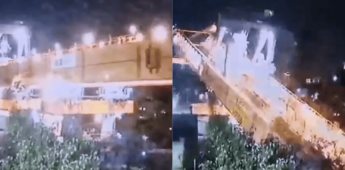 Grúa de 800 toneladas colapsa en obras de Tren Interurbano México - Toluca