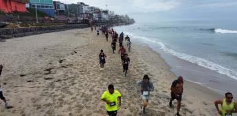 Disfrutan ruta a orillas del mar en Serial de Playas de Tijuana
