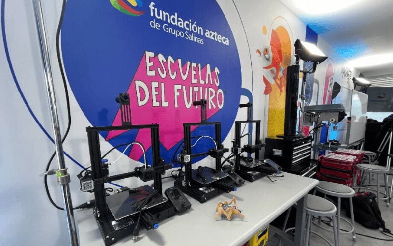 Fundación Azteca de Grupo Salinas lleva la educación del futuro a nuevas alturas con su iniciativa Escuelas del Futuro