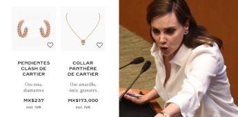 Lilly Téllez critica a joven que aprovechó oferta en aretes Cartier